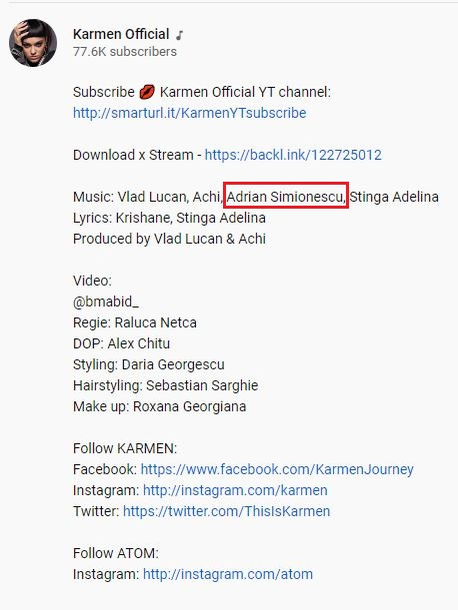 Karmen și-a lansat noua melodie în colaborare cu tatăl ei, Adrian Minune! Artista a fost dur criticată pentru celebra manea