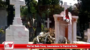 Milionarul Radu Cocos si-a inmormantat fiul la Cimitirul Bellu, in mare secret