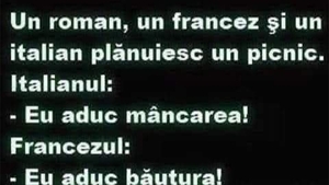 BANC | Un român, un francez și un italian plănuiesc un picnic