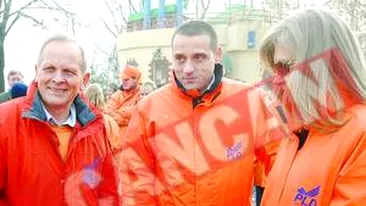 Romanita Iovan si Stolojan, la miting