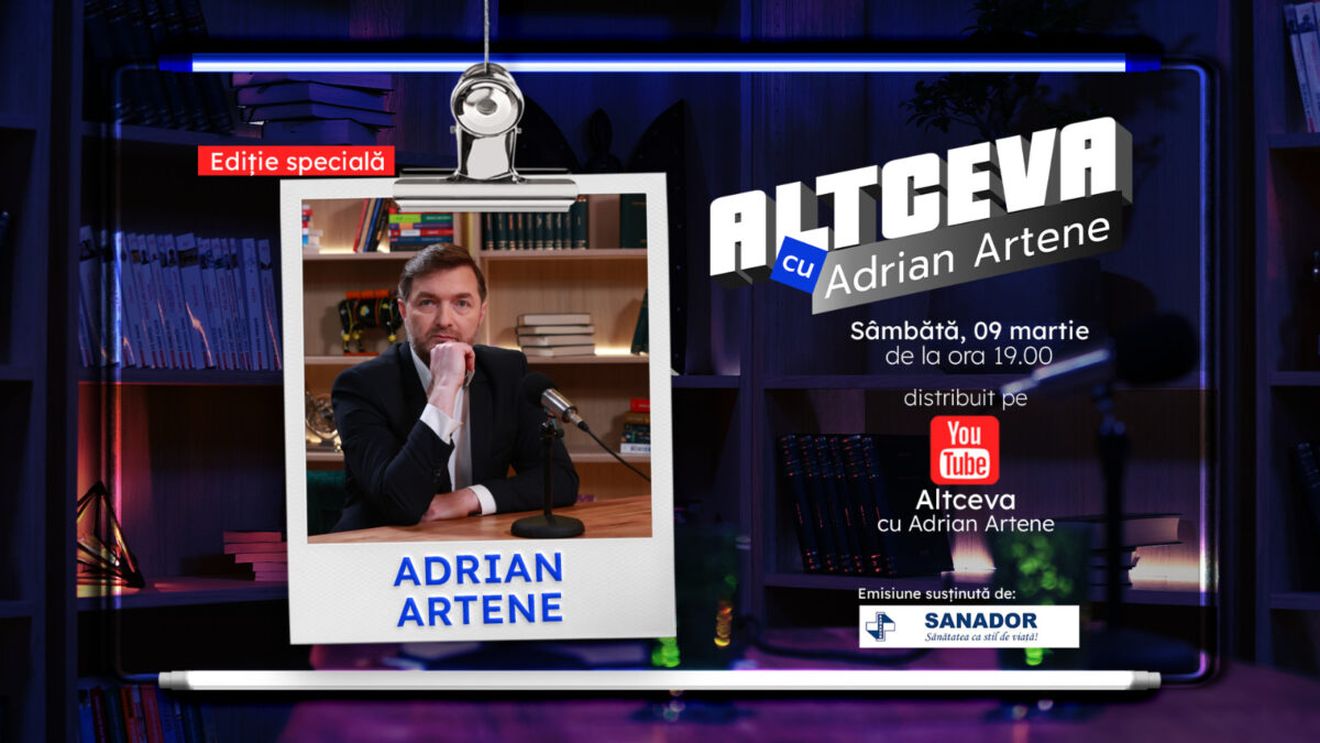 Jurnalistul Adrian Artene: „Episodul Altceva de săptămâna aceasta este mai mult decât o POVESTE, este o VIAȚĂ!”