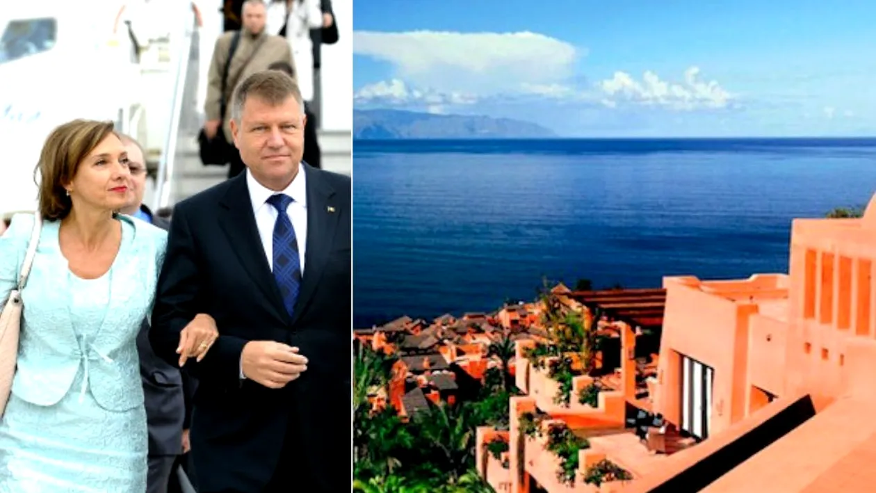 Klaus Iohannis, descoperit de o româncă într-un hotel de 5 stele din Tenerife: „Poate vrea să emigreze”