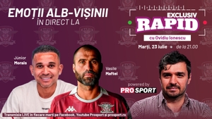 "EXCLUSIV RAPID" cu Vasile Maftei și Junior Morais