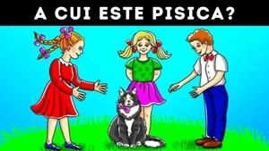 Test de inteligență | Cine este stăpânul pisicii din imagine? Ai fix 10 secunde să ghicești