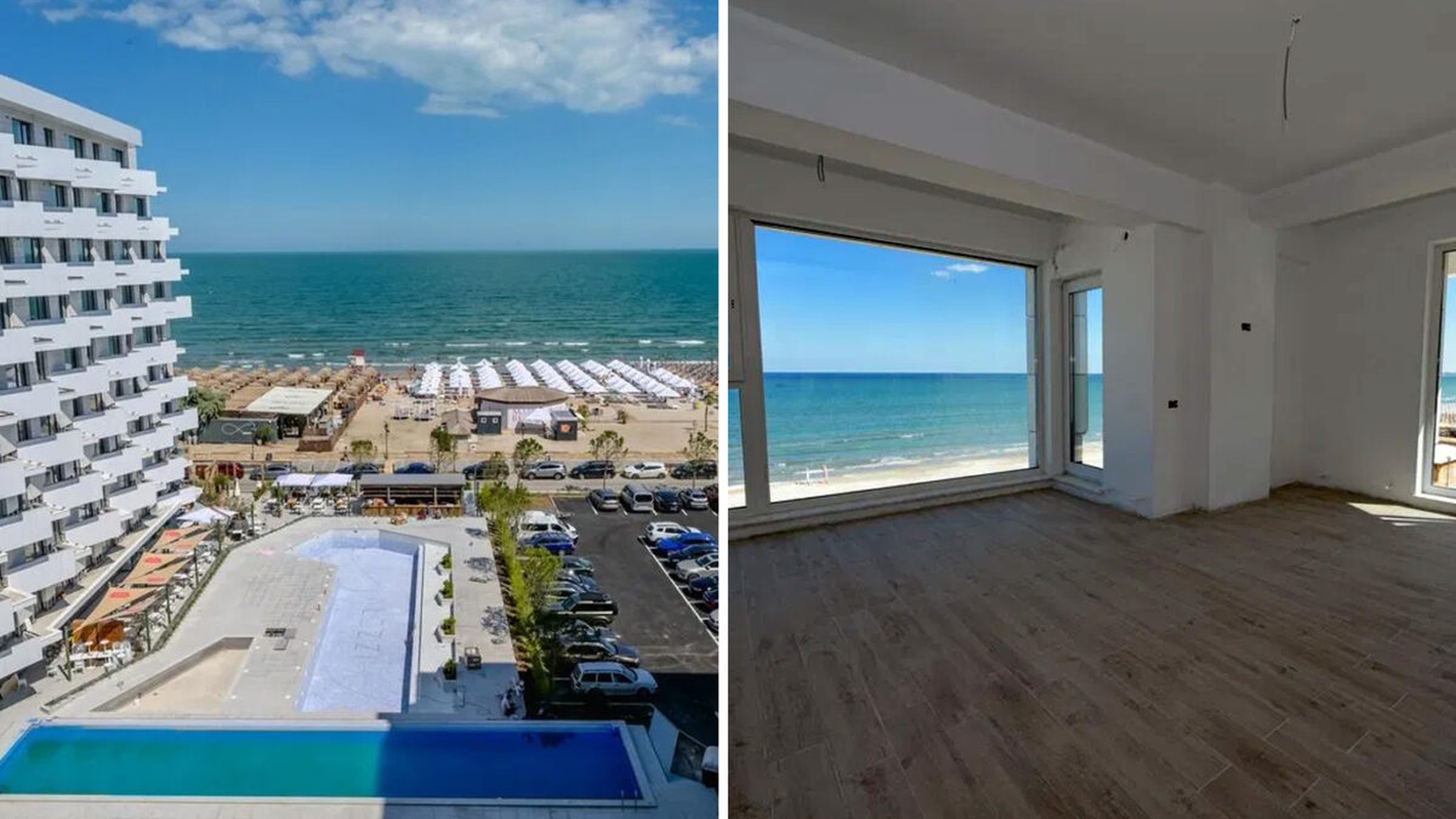 Ireal! Cu câți euro se vinde în 2022 un apartament cu 2 camere în Mamaia, cu vedere la mare