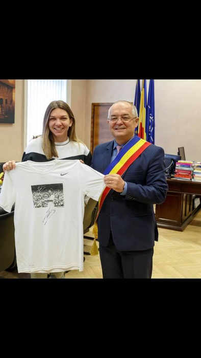 Simona Halep, cetățean de onoare al municipiului Cluj-Napoca