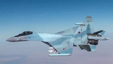 Avion militar rusesc, interceptat deasupra Mării Negre! Ce s-a întâmplat