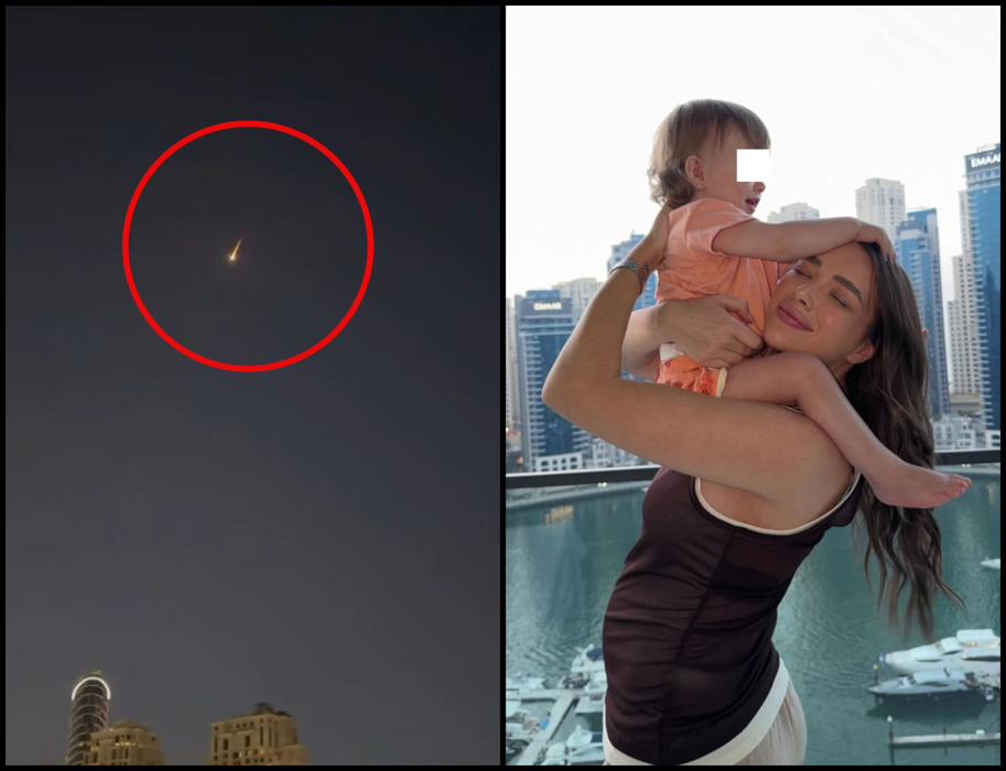 Iustina, prinsă în Dubai de bombardamentele din Emirate