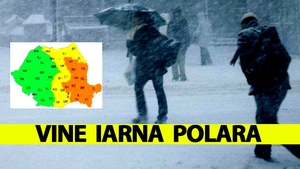 Vine iarna polară! ANM anunță temperaturi de -15 grade în România