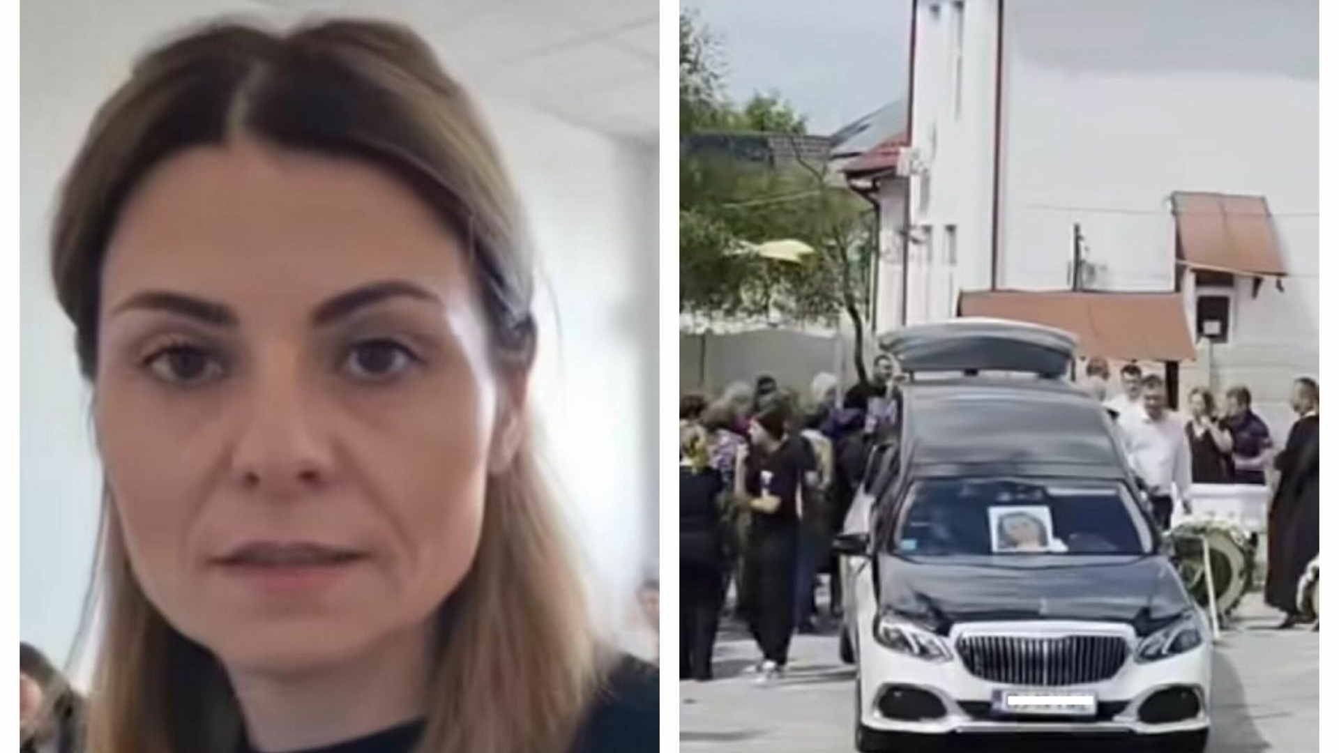 Jale și durere la înmormântarea Silvanei Dogaru. Profesoara din Craiova, condusă pe ultimul drum
