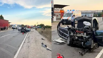 Accident cumplit pe DN 67. Un bărbat de doar 33 de ani și-a pierdut viața
