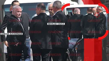 Momentul unic de la înmormântarea miliardarului ”Alexandrion”, cu Nicolae Ciucă și Adrian Zuckerman în prim-plan! L-a aranjat pe fostul premier!