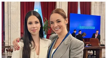 Andreea Marin și-a ajutat fiica să se instaleze în campusul Universității Cornell. Cum arată camera Violetei: ”Am muncit amândouă”