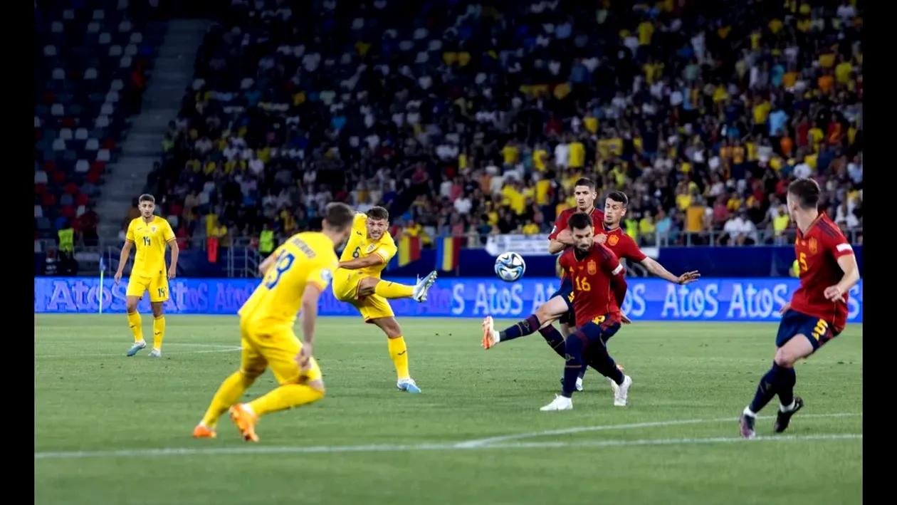 România U21, înfrângere rușinoasă cu Spania! Debut cu stângul în grupele Campionatului European
