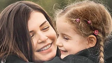 Monica Gabor, cu gandul la Irinuca de Dragobete. Imaginile care au sensibilizat-o la mii de kilometri departare de fiica ei