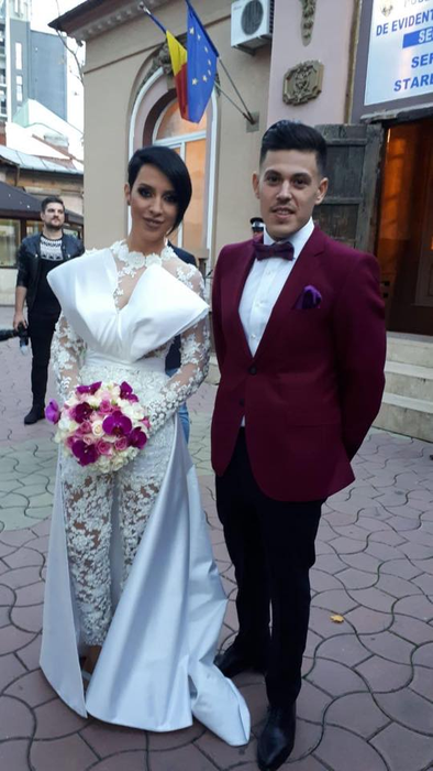 Fiica lui Cristian Popescu Piedone, alături de soțul ei