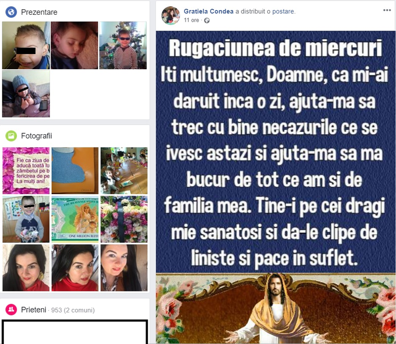 Mama Ioanei Condea, mesaj cutremurător postat în urmă cu puțin timp. Îți dau lacrimile