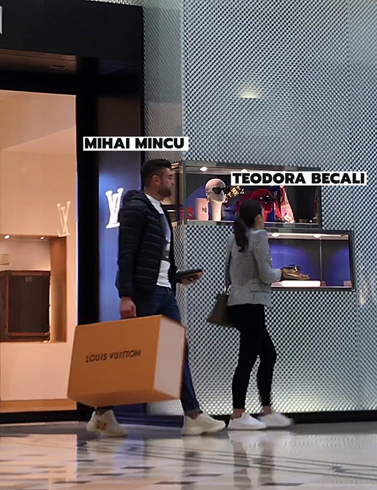 Teodora și Mihai Mincu, la plecare în luna de miere