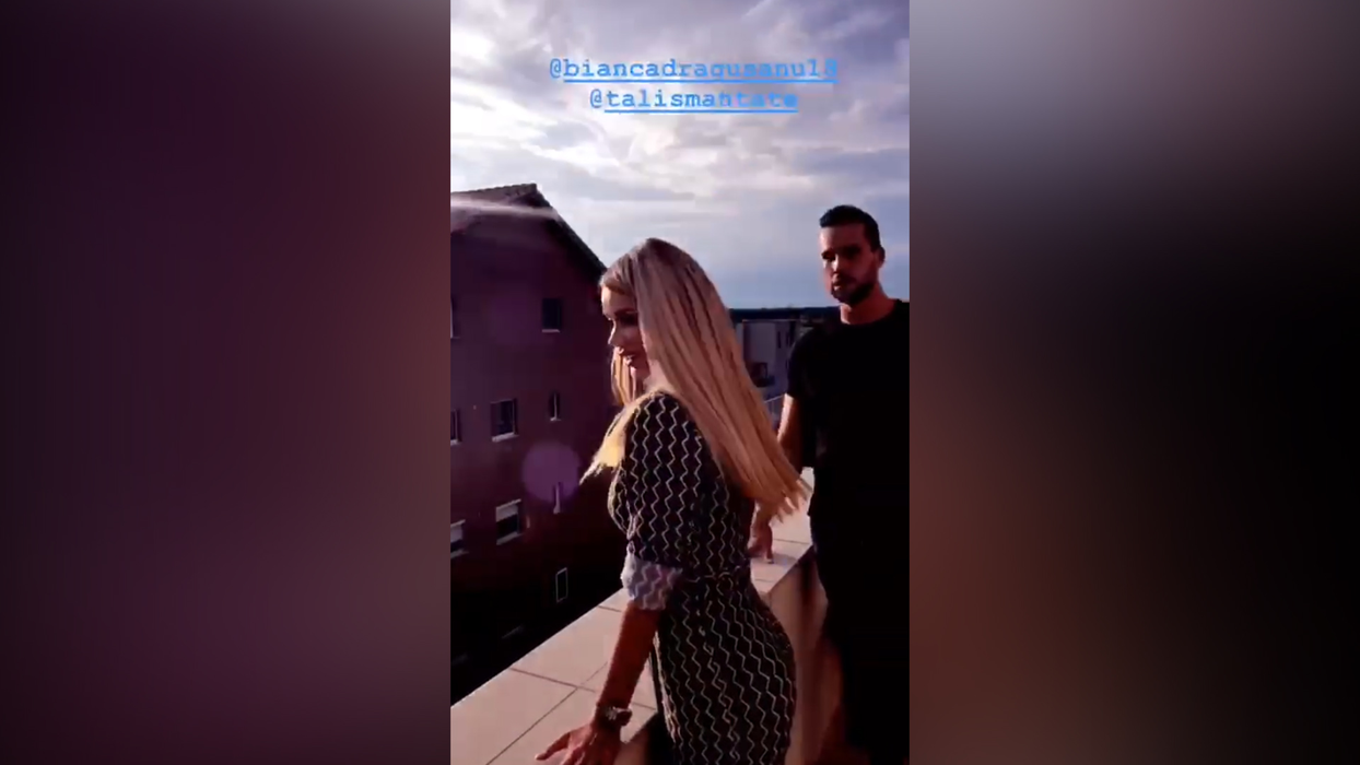 Bianca Drăgușanu, alături de Tristan Tate