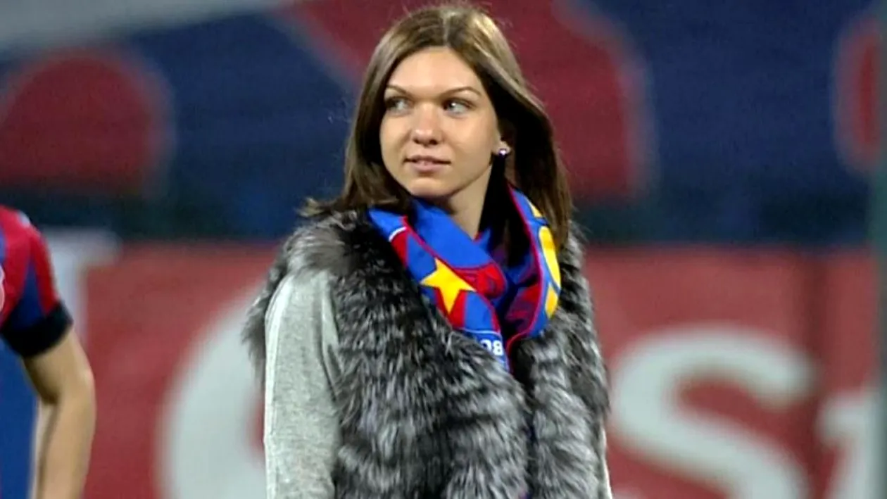Cu ce echipă de fotbal din România ține, de fapt, Simona Halep. Gigi Becali va înnebuni!