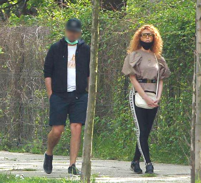 Mădălina Dorobanțu a socializat cu un tânăr lângă parcul Herăstrău