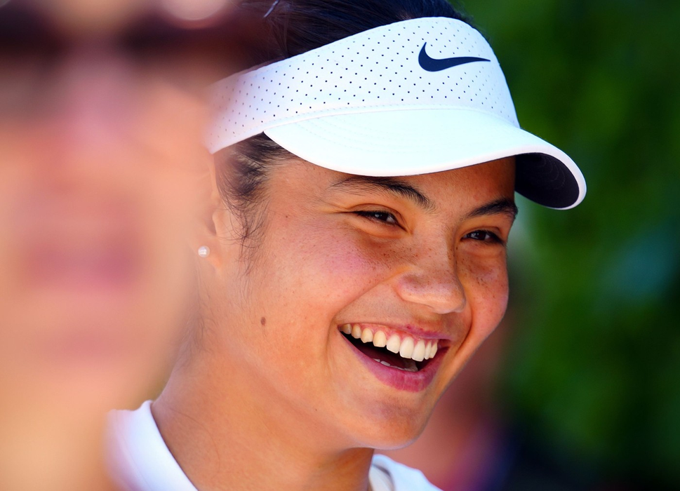Emma Raducanu la Wimbledon. Foto: Profimedia