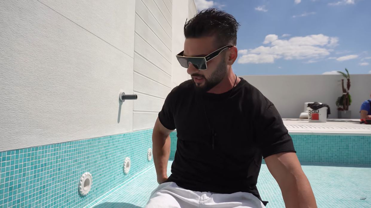 Cum arată piscina din casa de 300.000 de euro a lui Dorian Popa. A lăudat-o atât de tare, încât lumea a început să-l ia la mișto pe TikTok