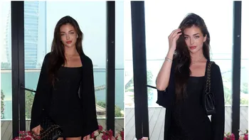 Ce au făcut Andreea Bostănică și Celina, prietena ei, într-un celebru hotel exclusivist. Cu cine erau la masă, de fapt: „Chestii ‘neortodoxe’”