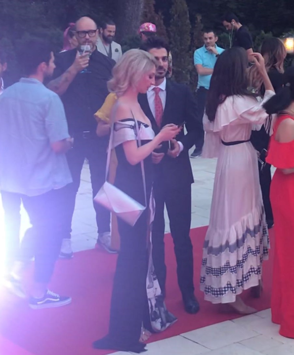 Tuncay Ozturk s-a cuplat?! El și blonda au dat nas în nas cu Andreea Marin la o petrecere mondenă