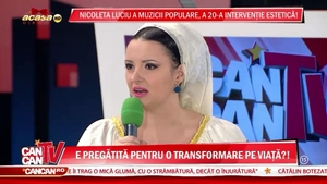 Nu se poate abtine! Nicoleta Luciu a muzicii populare isi face a 20-a operatie estetica in direct! Vezi despre ce este vorba