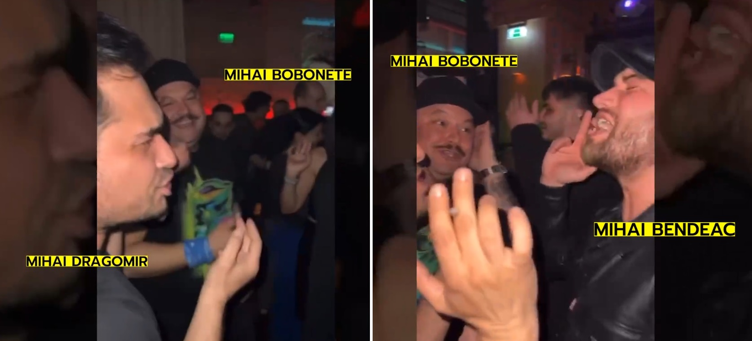 "Bobiță" și "Dorel" din Las Fierbinți s-au distrat alături de Bendeac
