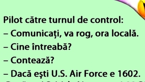 BANCUL ZILEI | Pilotul și turnul de control
