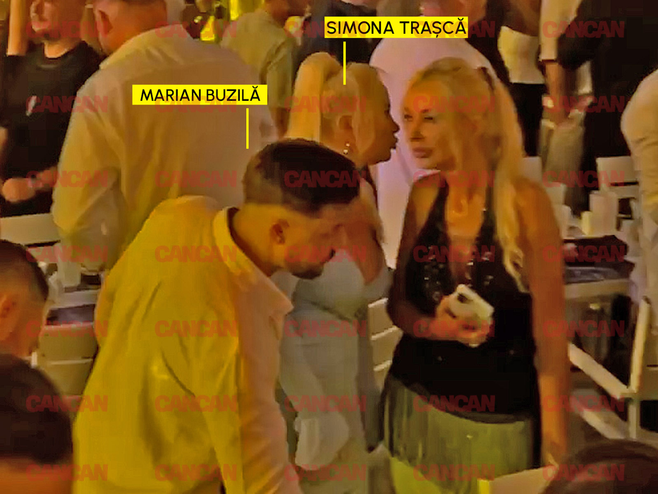 Blondina a atras toate privirile cu ținuta sa baby blue