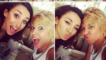 Sore si Ruby au devenit atat de bune prietene incat au inceput sa se imbrace la fel! Vezi cum au iesit fetele in lume