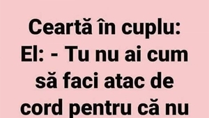 BANCUL ZILEI | Ceartă inteligentă în cuplu