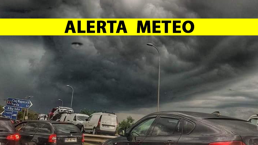 ANM, avertizare de vreme severă imediată. Fenomene meteo ciudate vineri, în România