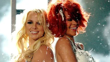 Britney Spears si Rihanna impreuna! Crezi ca este o combinatie buna?