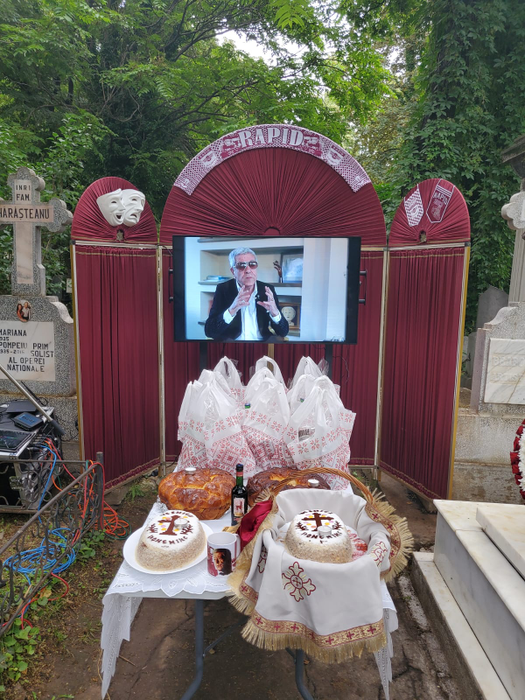 40 de zile fără Ion Dichiseanu! Imagini în premieră de la parastasul marelui actor