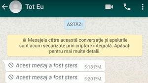 Ați primit un mesaj pe WhatsApp și persoana respectivă l-a șters? Cum puteți afla ce scria