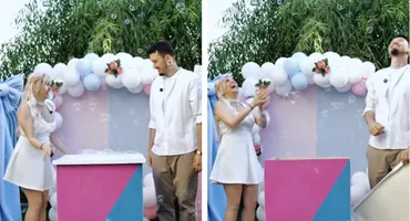 Fetiță sau băiețel? Anisia Gafton a făcut gender reveal