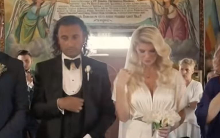 Diana Matei și Marian Cleante s-au căsătorit, în secret, după 15 ani de relație! Imagini fabuloase de la nuntă