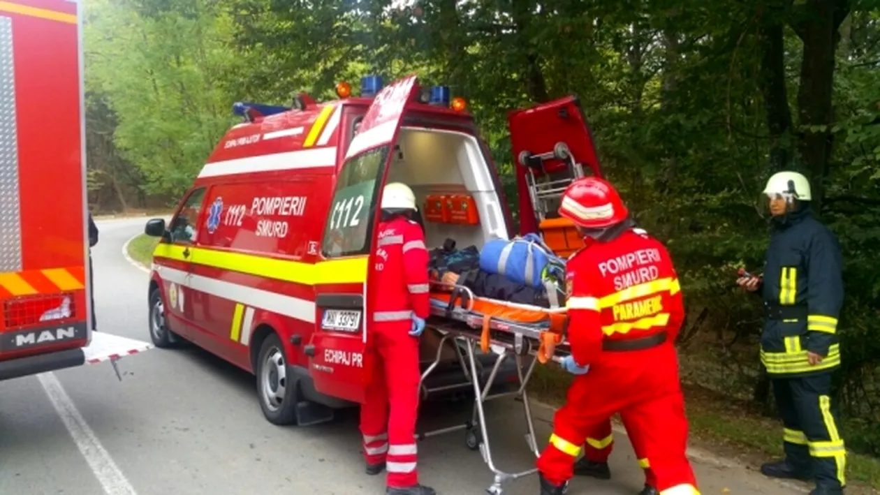 Accident groaznic la Carpathian MTB Epic. Un biciclist a căzut în cap!