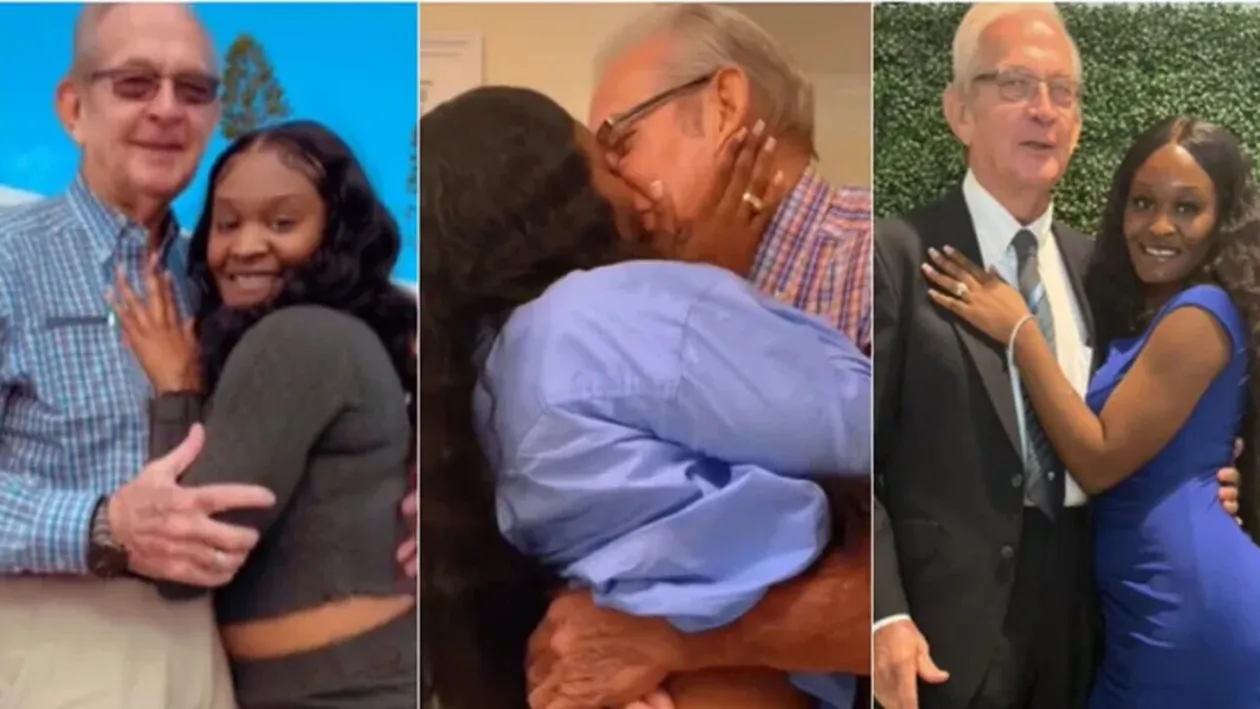 Viața bate filmul! Ce s-a întâmplat după ce spălătoreasa din imagine (24 de ani) s-a măritat cu acest pensionar de 85 de ani