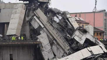 Un al treilea român, printre victimele prăbuşirii podului din Italia. În ce stare este bărbatul