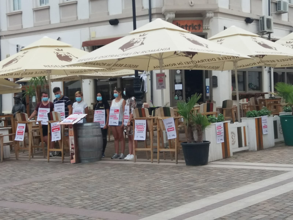 Protest HoReCa- Craiova