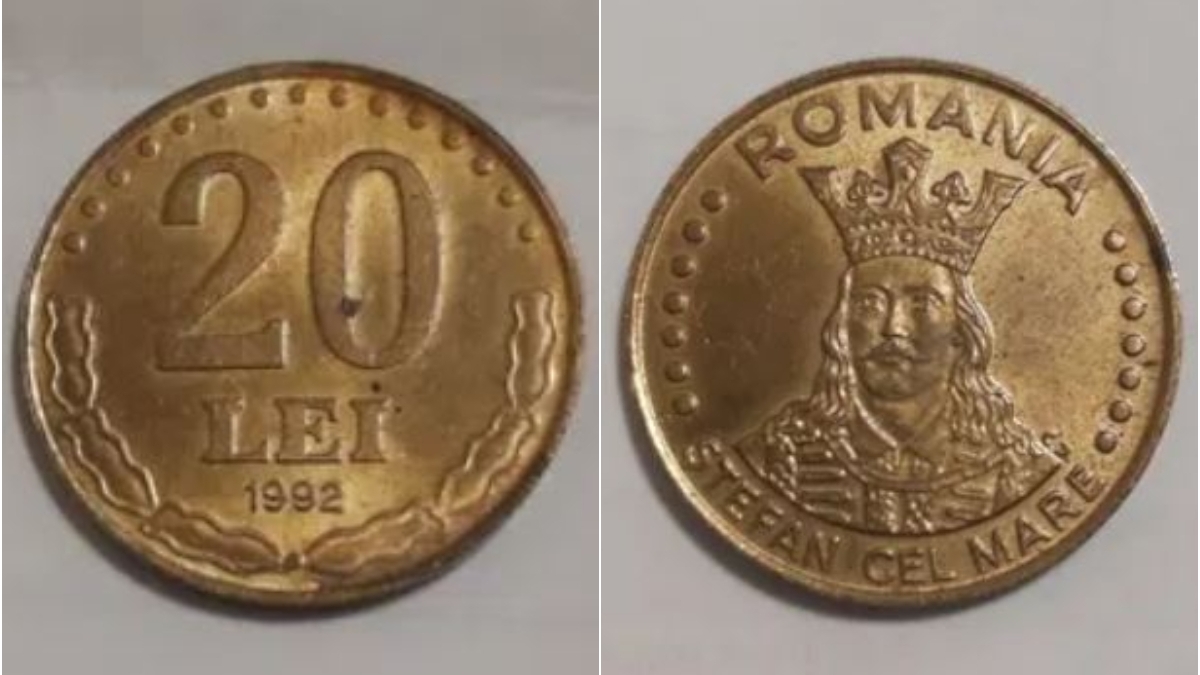 O mai ai acasă? Prețul ireal la care se vinde o monedă de 20 de lei din 1992