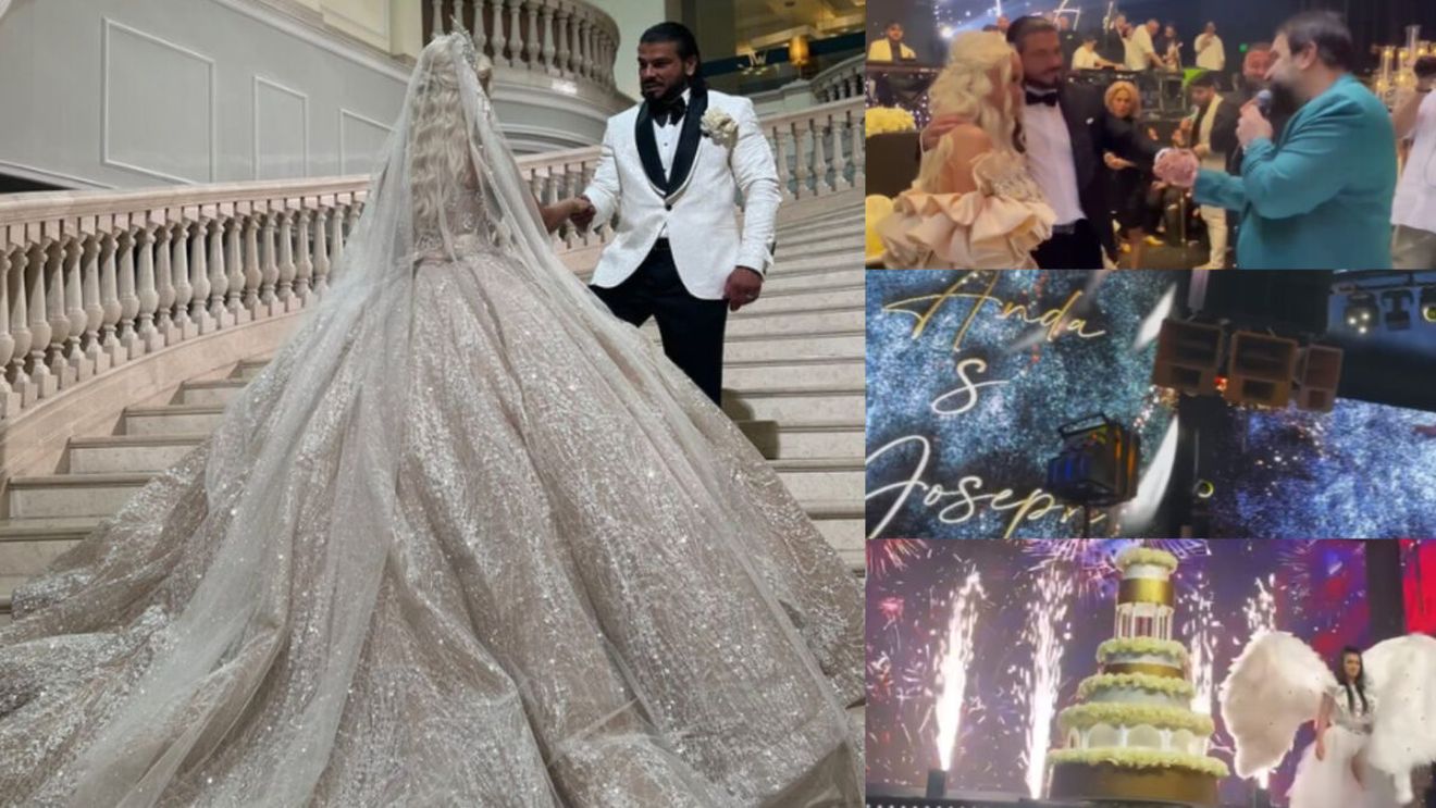 Nu e o glumă! Cât a scos din buzunare Anda Adam pentru nunta cu Yosif Mohaci