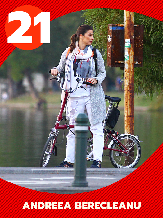 Ele sunt sexy-biciclistele showbizului! TOP 25 cu nume grele! Andreea Berecleanu, Iulia Vântur și Anca Țurcașiu au luat startul!