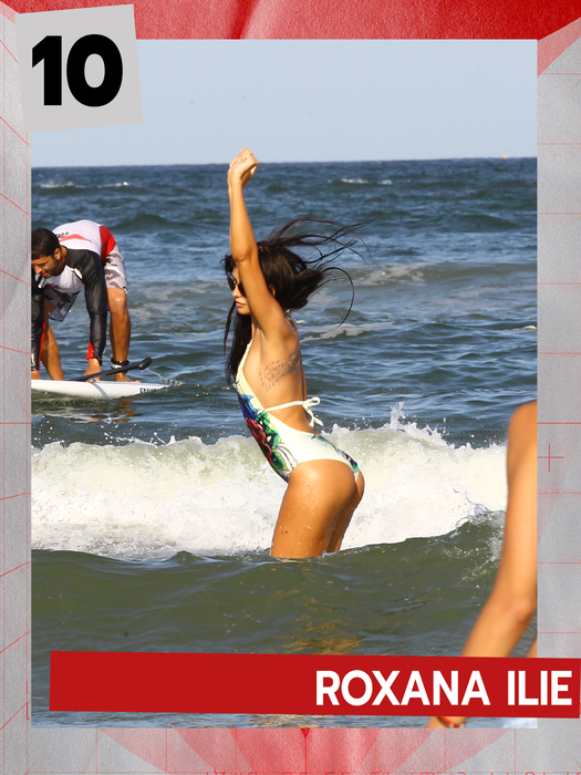 TOP 50 cele mai jucăușe fete care se zbenguie pe plajă. Ce locuri ocupă Antonia, Ramona Olaru, Roxana Ilie, Lora sau Cristina ICH