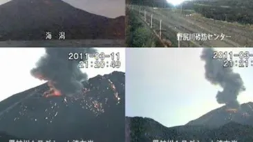 VIDEO Cutremurul devastator de 8,9 grade a provocat eruptii vulcanice in Japonia, Indonezia si Rusia
